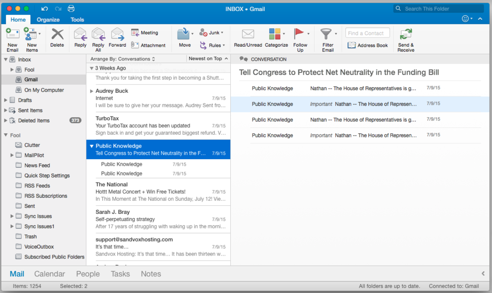 outlook for mac 2015 gmail